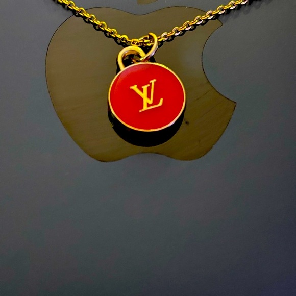 Authentic LV  charm with stainless steel chain! - Picture 3 of 4